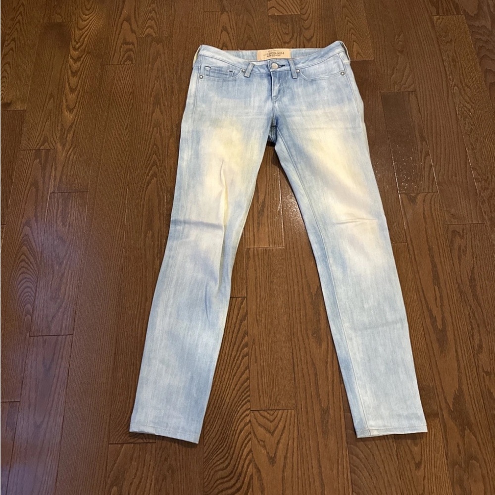 Levis PINS Skinny Jeans Women Made And Crafted Blue Italy  size 24